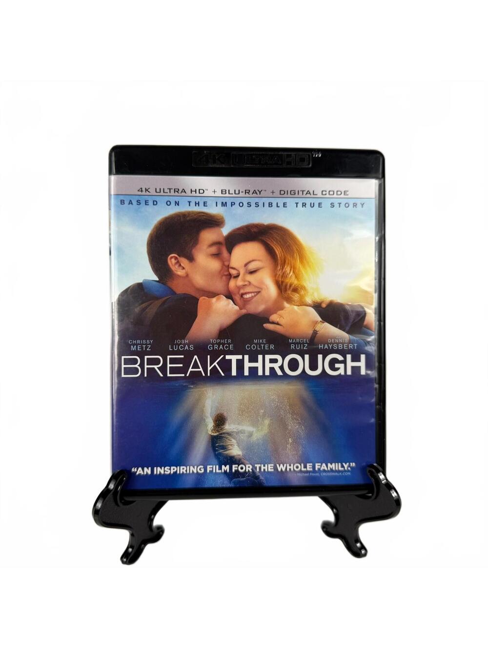 Breakthrough with Chrissy Metz ( 4K Ultra HD + Blu-Ray + Digital Download Slip )